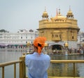People visit the Golden Temple in Amritsar, India