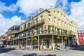 People visit historic building in the French Quarter