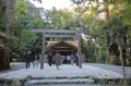 Ise jingu shrine Ise city Japan Royalty Free Stock Photo