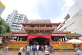 Chinese temple Singapore Royalty Free Stock Photo