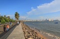 Marine Drive coast cityscape Mumbai India