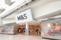 Marks and Spencer supermarket Westfield shopping mall London UK