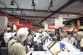 People visit Photokina which is held in Cologne