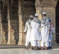 People visit the Red Fort in Delhi