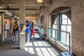 people visit the Sixth Floor Museum at Dealey Plaza in the former Texas School Book Depository in Dallas, Texas. John F. Kennedy Royalty Free Stock Photo