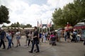 People visit State Fair Texas at Dallas Fair Park Royalty Free Stock Photo