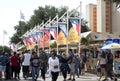 Lots of people visit State Fair Texas 2017 Royalty Free Stock Photo