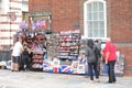 Street souvenir shop London UK