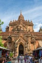 people visit Sulamani temple in Bagan, Myanmar Royalty Free Stock Photo