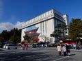 People visit a tourist site in Nikko, Japan