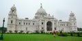 People visit Victoria Memorial in Kolkata, India