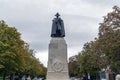 General James Wolfe Statue at the Royal Observatory Royalty Free Stock Photo