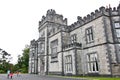 People visiting Kylemore Abbey, Connemara, west of Ireland Royalty Free Stock Photo