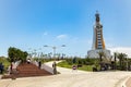 People visiting the Mother of All Asia-Tower of Peace, Batangas, Philippines, Aug 10,2019