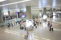 People waiting at airport