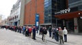 People waiting for burning chapel of late Guy Lafleur 09 20, 1951 Ã¢â¬â 05 22, 2022