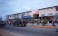 People waiting in line in the Cumana city