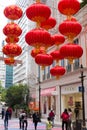 Lee Tung Avenue, Hong Kong Royalty Free Stock Photo