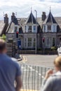 People walking on an Aberdeen Street