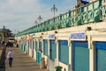 Seafront promenade at Brighton, England