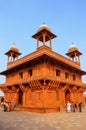 People walking around Diwan-i-Khas Hall of Private Audience i