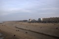 People Walking On The Beach Of Scheveningen The Netherlands 28-12-2019 Royalty Free Stock Photo