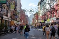 People walking in Chinatown, New York