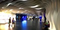 People walking in corridor in front of exhibition hall in IMPACT Exhibition and Convention Center,