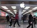 Apple store in Rome Royalty Free Stock Photo
