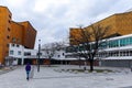 People at the Berlin Philharmonic Royalty Free Stock Photo