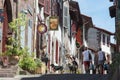 People walking in SAINT JEAN PIED DE PORT, FRANCE