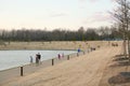 People Walking in Shelby Farms