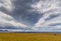 People walking on the south coast of the Snaefellsnes peninsula, Iceland