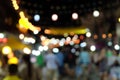 People Walking on the street and blurring the background and bokeh