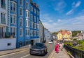 Colorful homes in a beautiful little Tenby town