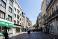 People walking on the streets of Lille, France Royalty Free Stock Photo