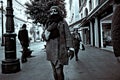 People walking in the streets of Seville. Spain 42