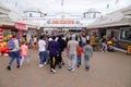 Grand pier at English seaside resort