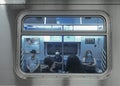 People Wearing Face Mask Taking the New York City Subway Trains NYC