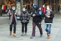 People wearing a face masks to protecting themself because of epidemicCOVID-19 in China