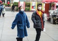 People wearing a face masks to protecting themself because of epidemicCOVID-19 in China