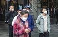 People wearing a face masks to protecting themself because of epidemicCOVID-19 in China