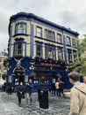 British pub during the pandemic of covid corona virus London 2020