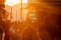 Shopping in the mall road, Mussoorie Royalty Free Stock Photo