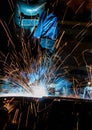 People welding industry Royalty Free Stock Photo