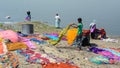 People working in Agra, India Royalty Free Stock Photo