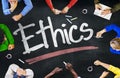 People Working and Ethics Concept Royalty Free Stock Photo