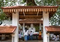 People worship Buddha at Maha Saman Devalaya or the Great Saman Temple