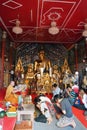 People Worshiping Buddha at Doi Suthep Chiang Mai