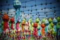 People write good wishes on lanterns and hang them up3